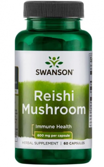Swanson Reishu Mushroom 600 mg	 